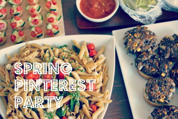Spring Pinterest Party Graphic